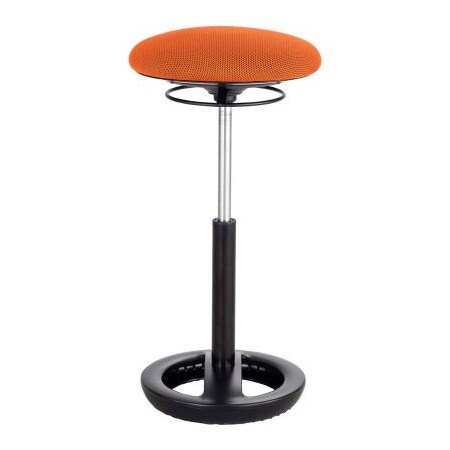 Safco Safco Twixt Active Seating Stool - 22-32"H - Orange 3001OR
